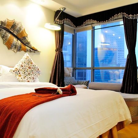 Shanghai Kingland Serviced Apartment Exteriör bild