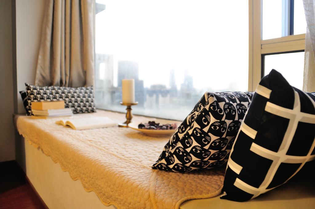 Shanghai Kingland Serviced Apartment Exteriör bild