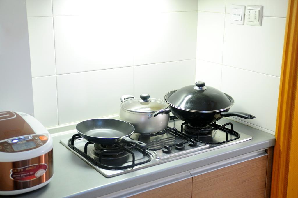 Shanghai Kingland Serviced Apartment Exteriör bild