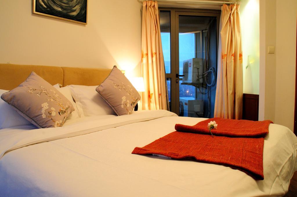 Shanghai Kingland Serviced Apartment Exteriör bild