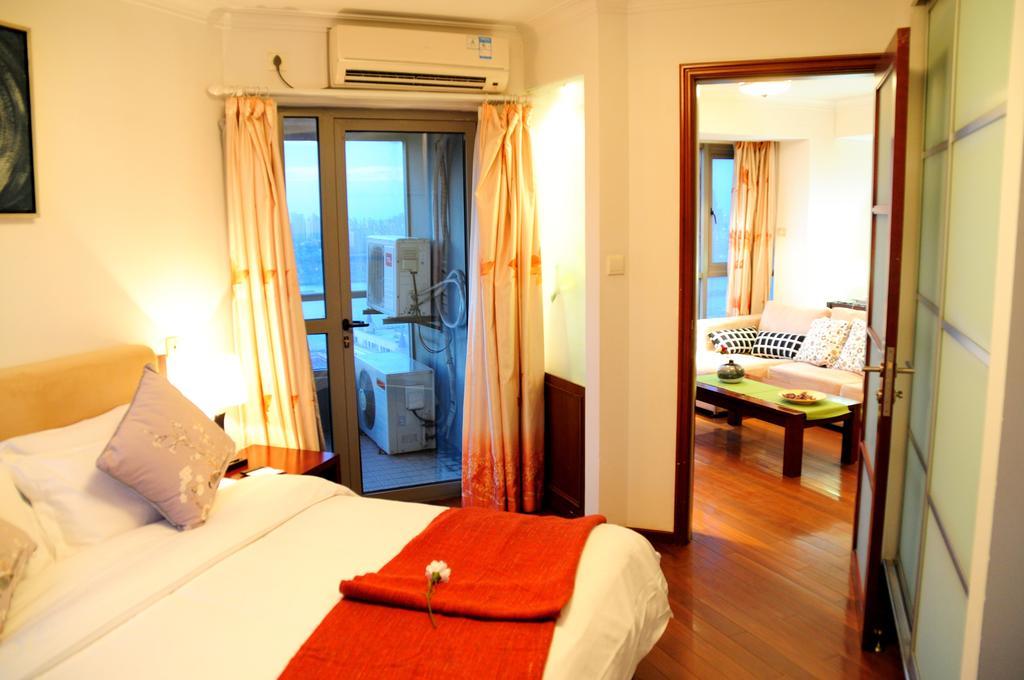 Shanghai Kingland Serviced Apartment Exteriör bild