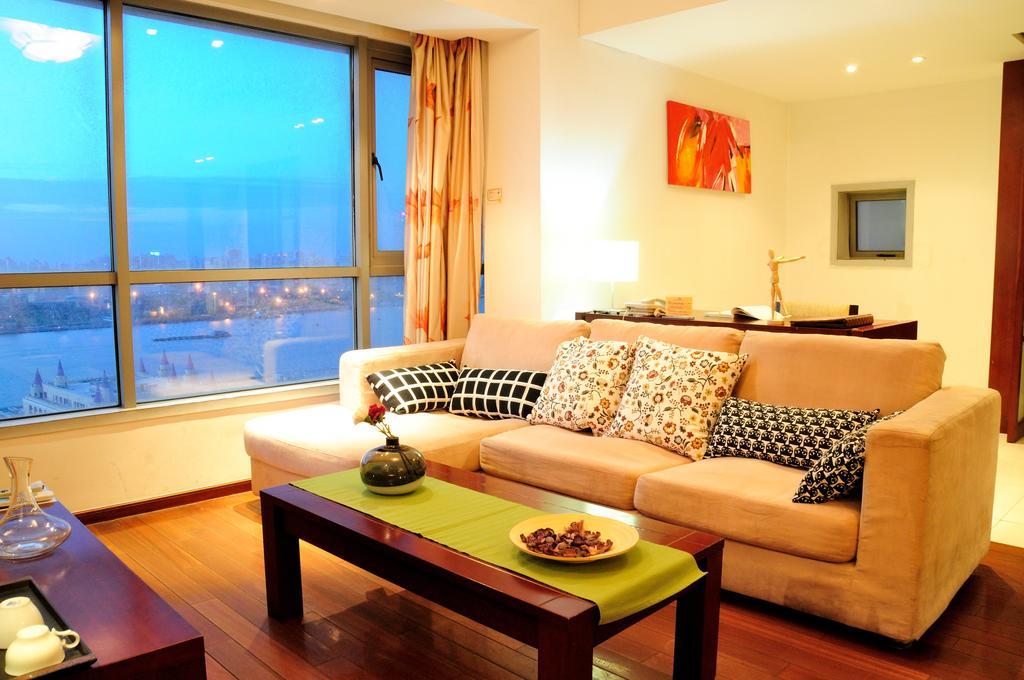 Shanghai Kingland Serviced Apartment Exteriör bild