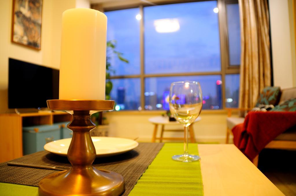 Shanghai Kingland Serviced Apartment Exteriör bild