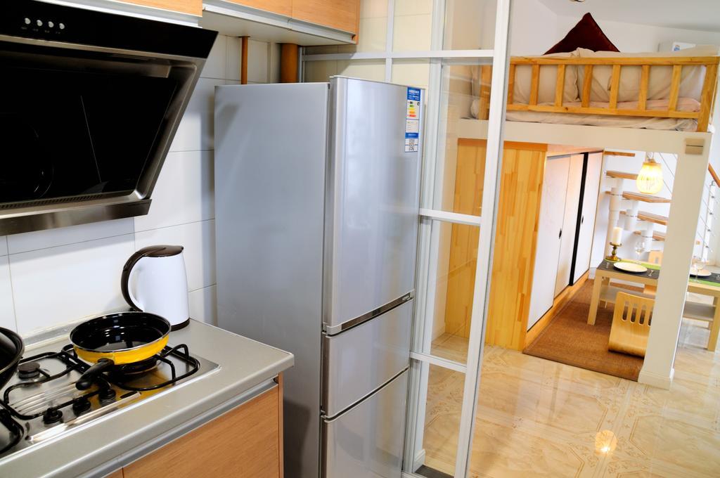 Shanghai Kingland Serviced Apartment Exteriör bild