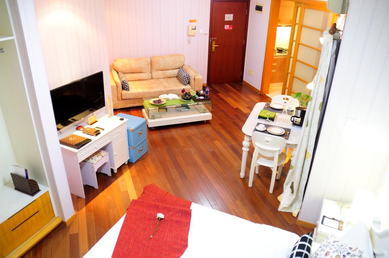 Shanghai Kingland Serviced Apartment Exteriör bild