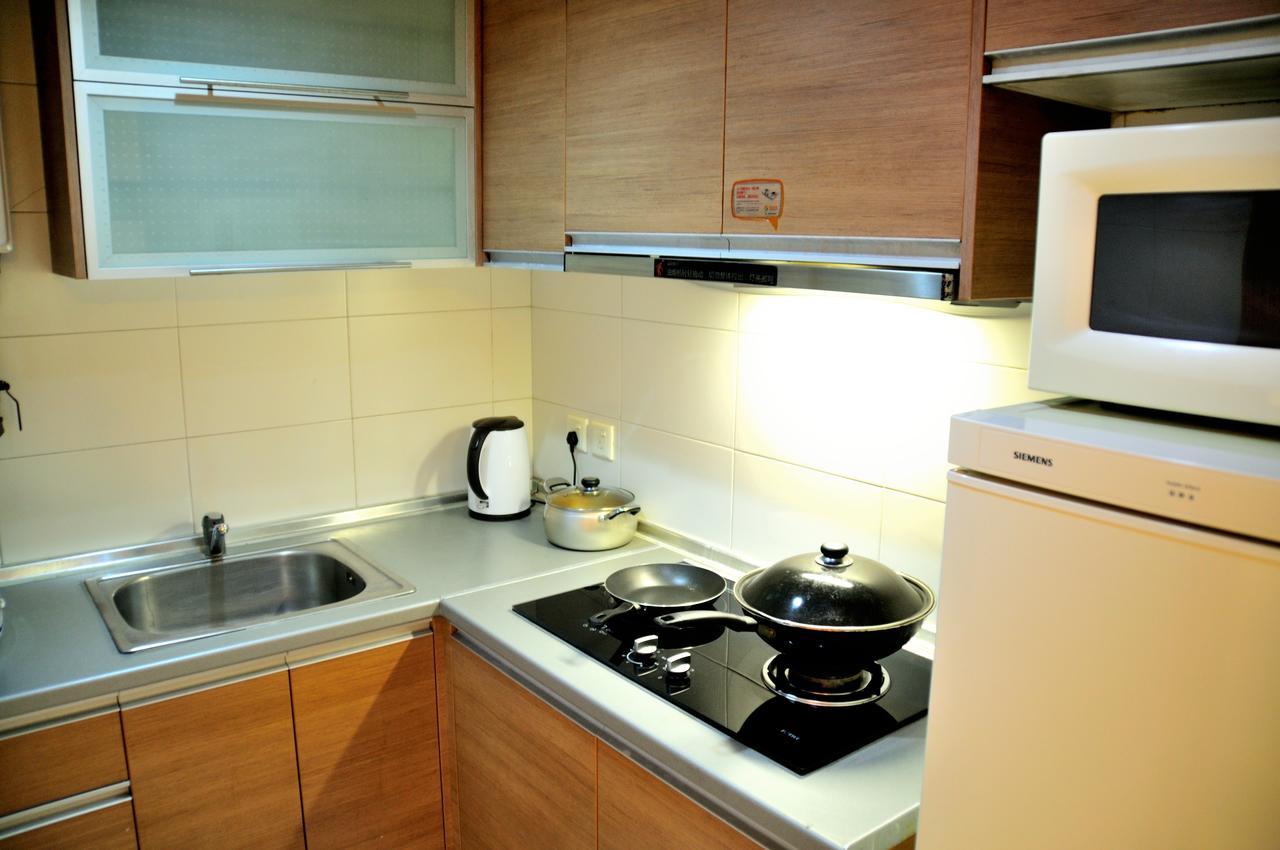 Shanghai Kingland Serviced Apartment Exteriör bild