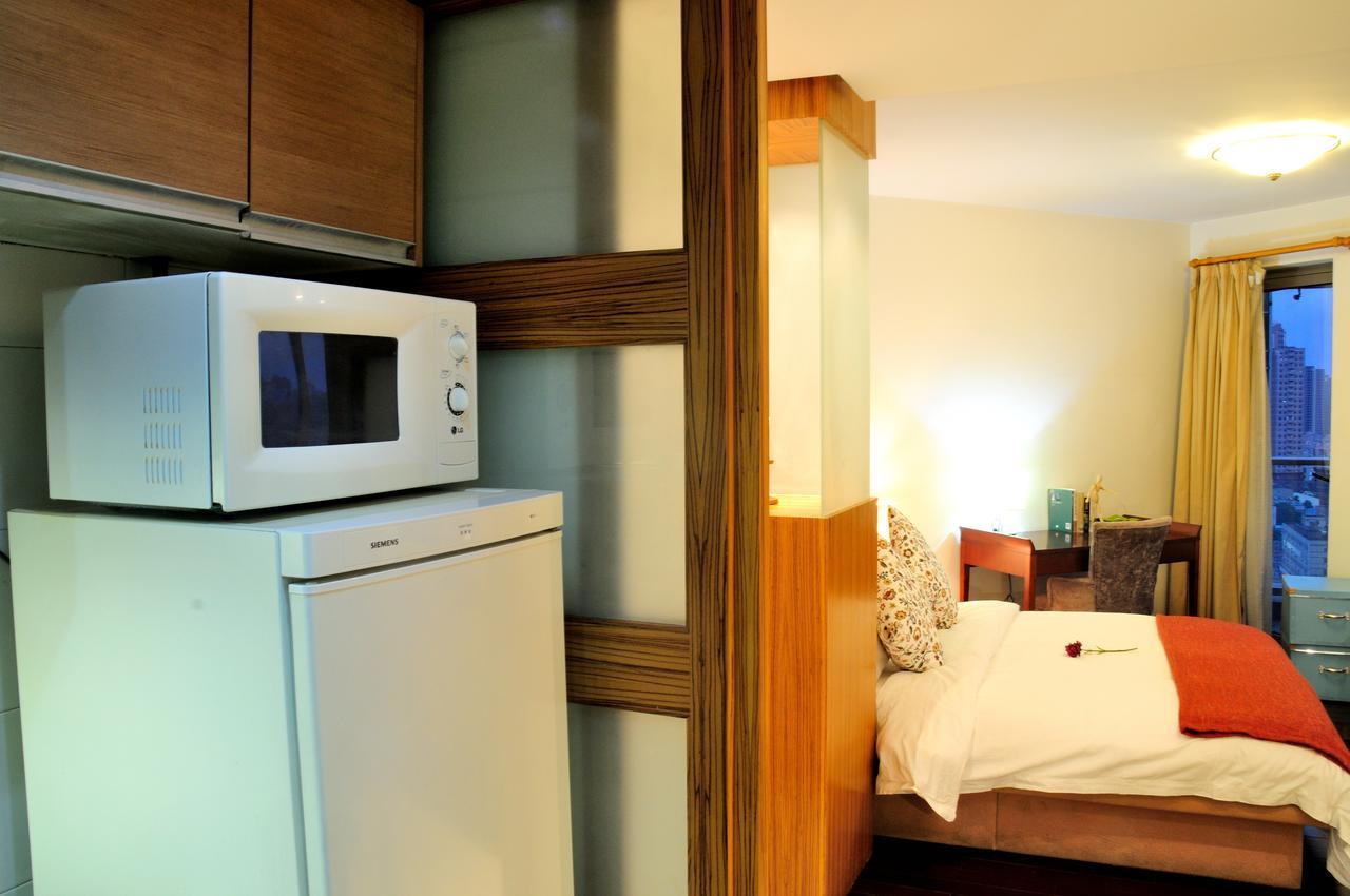 Shanghai Kingland Serviced Apartment Exteriör bild